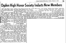 Honor Society